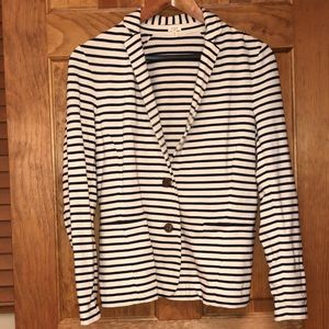 J. Crew Striped Blazer